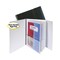 C-Line Products 8-Pocket Portfolio with Security Flap, Polypropylene, 8.5 x 11, Black 32881 - alternate 2
